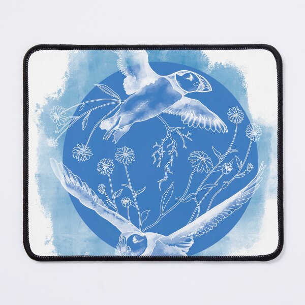 Item preview, Pair of puffins designed and sold by Dori Sparrow.