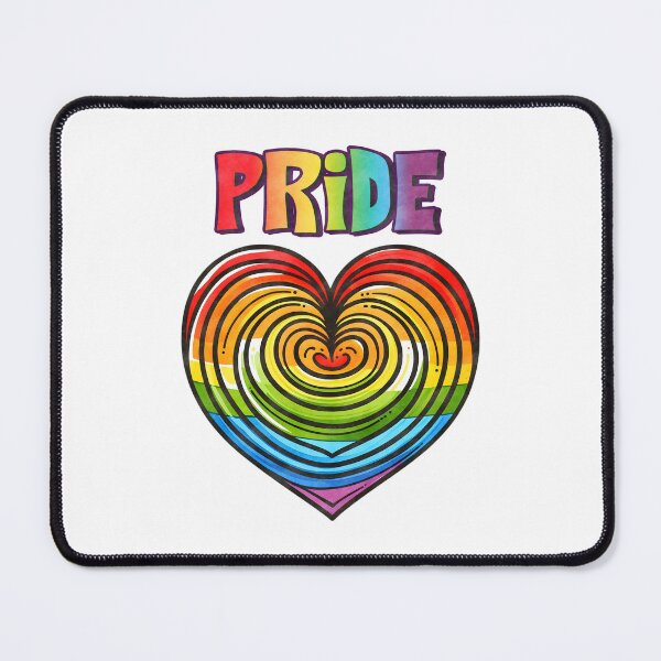 Item preview, Pride Spiral Rainbow Heart designed and sold by dombursaidpos.