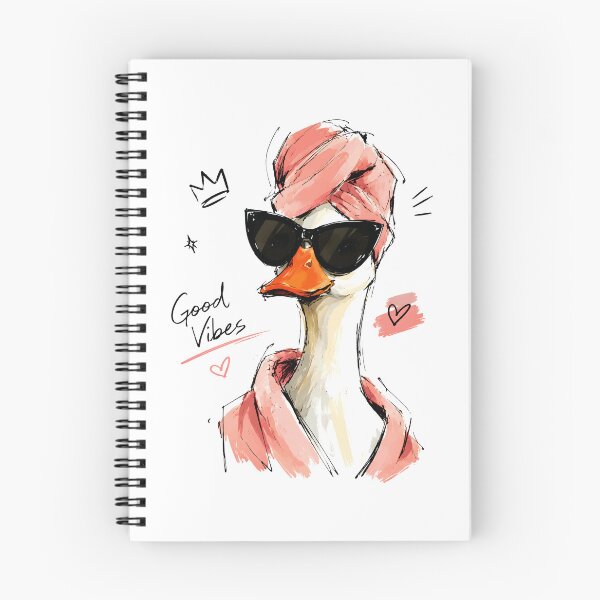 Item preview, Duck Good Vibes Pink Sunglasses Stylish Art designed and sold by RamyGallery.
