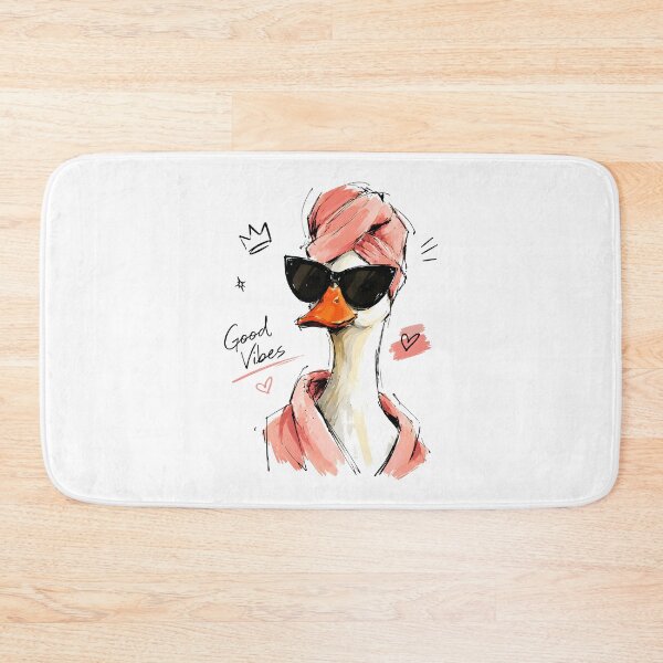 Item preview, Duck Good Vibes Pink Sunglasses Stylish Art designed and sold by RamyGallery.