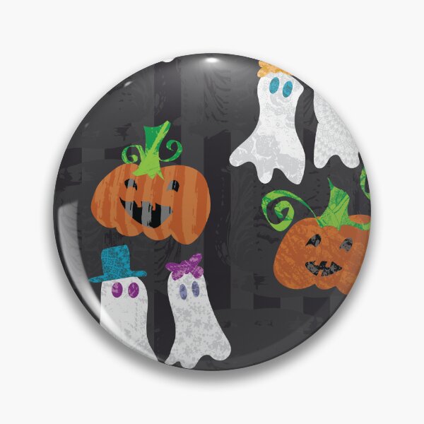Item preview,  Dapper Ghosts & Jack-O-Lantern on Gothic Stripe designed and sold by Digitalmyth's Designs.