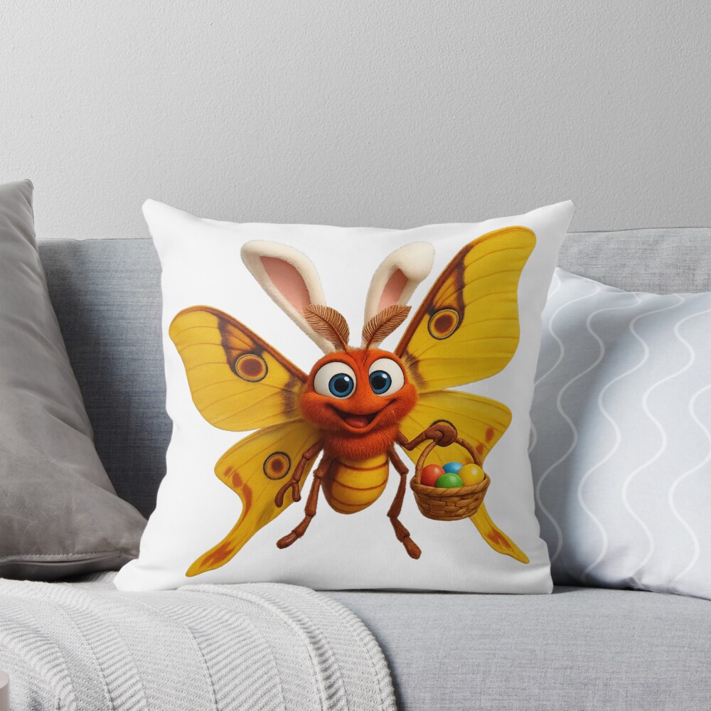 Item preview, Throw Pillow designed and sold by Sillytoe.
