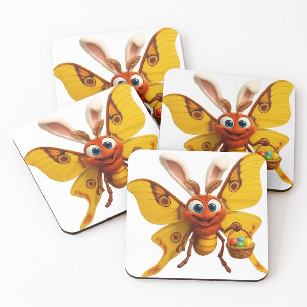 Item preview, Easter Comet Moth designed and sold by Sillytoe.
