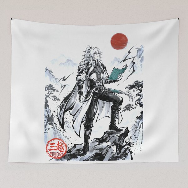 Item preview, Jing Yuan Sumi-e designed and sold by Mitsugoshi.