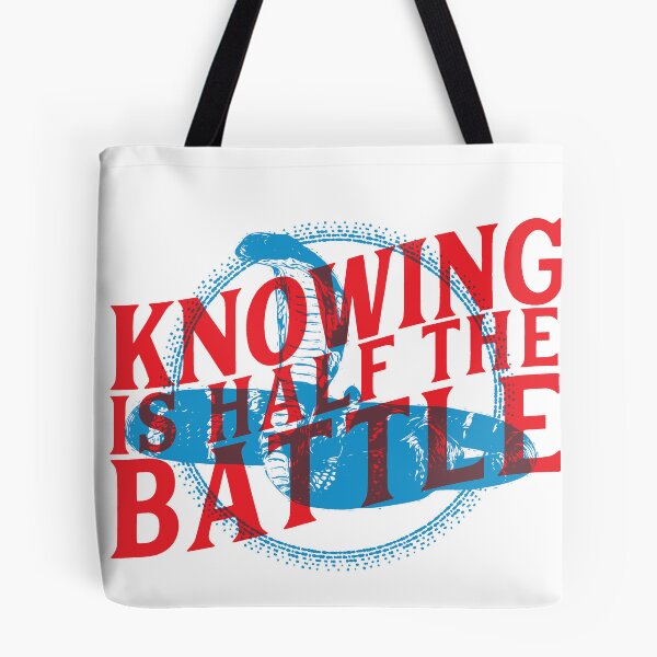 Item preview, G.I. JOE cartoon & comics - Knowing Is Half The Battle - 80's  designed and sold by Nerdflipp.