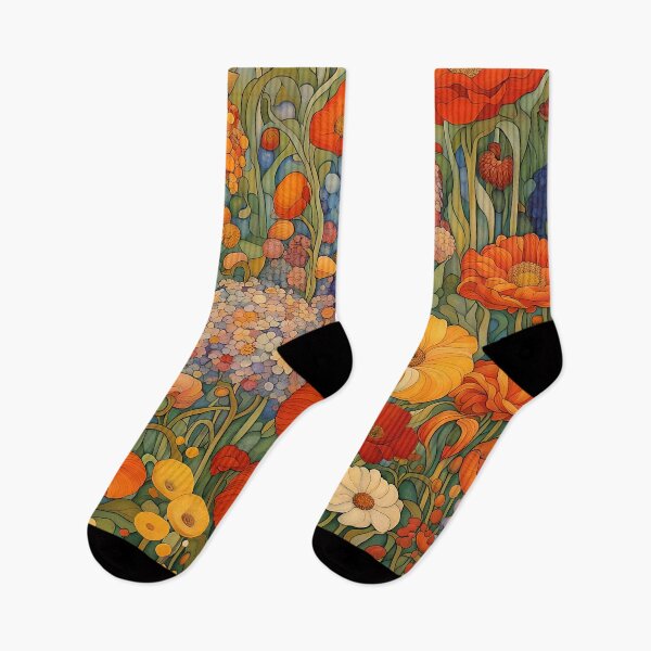 Item preview, Art Nouveau Garden I designed and sold by Glimmersmith.