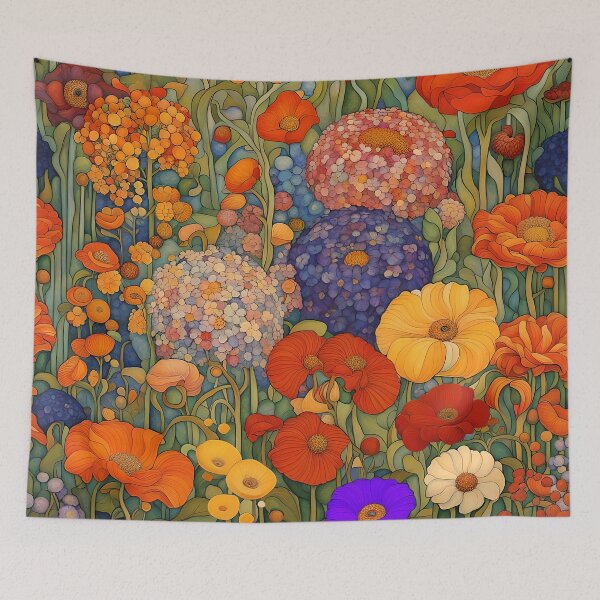 Item preview, Art Nouveau Garden I designed and sold by Glimmersmith.