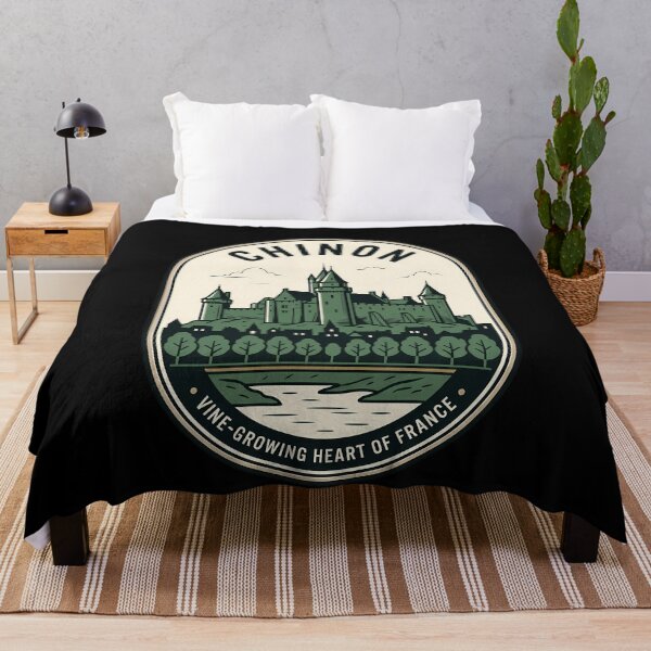 Item preview, Chinon France Castle Vintage Travel Emblem designed and sold by k3rstman1.