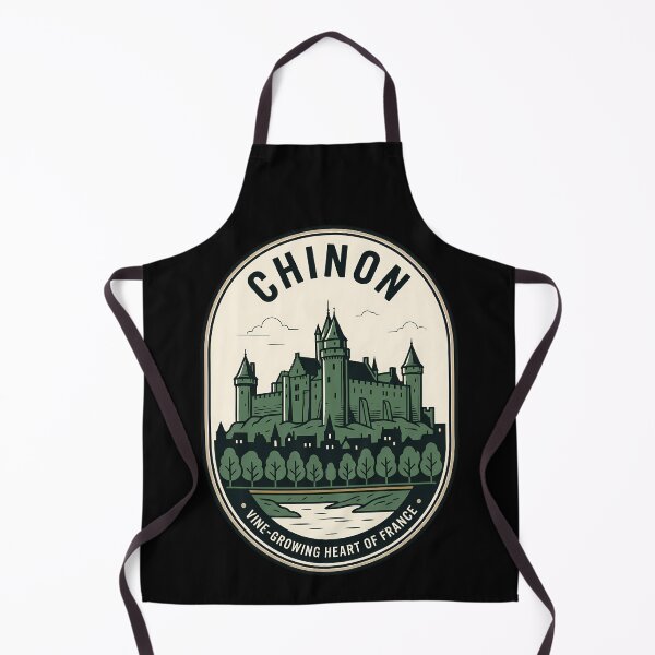 Item preview, Chinon France Castle Vintage Travel Emblem designed and sold by k3rstman1.