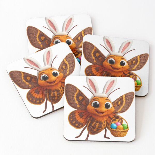 Item preview, Easter Diamondback Moth designed and sold by Sillytoe.