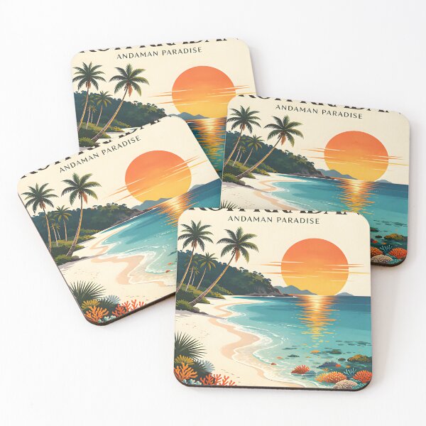 Item preview, Koh Kradan - Thailand Retro Sunset Collection designed and sold by Spirit of Siam.