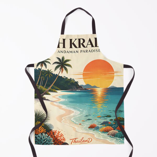 Item preview, Koh Kradan - Thailand Retro Sunset Collection designed and sold by Spirit of Siam.