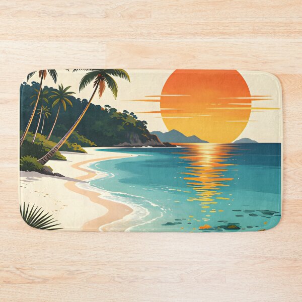 Item preview, Koh Kradan - Thailand Retro Sunset Collection designed and sold by Spirit of Siam.