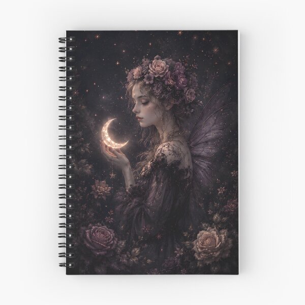 Item preview, Ethereal Fairy Moon Goddess Floral Fantasy designed and sold by bellaever.