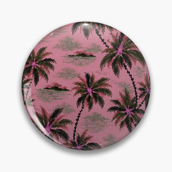 Item preview, Copy of Vintage Tropical Palm Paradise Hawaiian Retro Fabric Pattern Design designed and sold by Retroaugogo.
