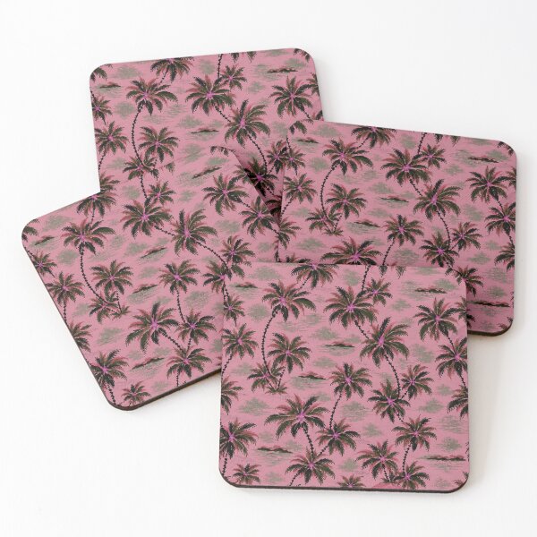 Item preview, Copy of Vintage Tropical Palm Paradise Hawaiian Retro Fabric Pattern Design designed and sold by Retroaugogo.