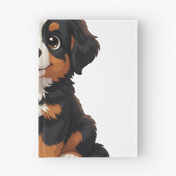 Item preview, Cute Bernese Mountain Dog Puppy – Adorable Cartoon Dog designed and sold by Inkyaccessories.
