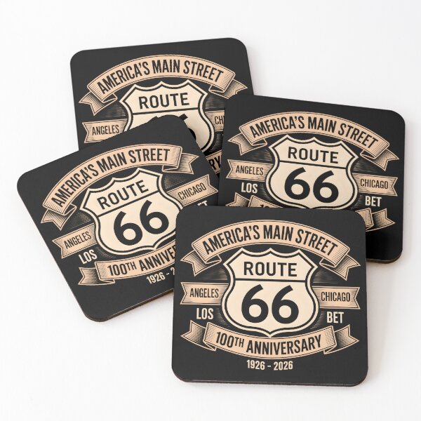 Item preview, Historic Route 66 Centennial Badge designed and sold by DariaOltes.