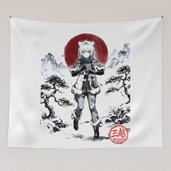 Item preview, Lynx Sumi-e designed and sold by Mitsugoshi.