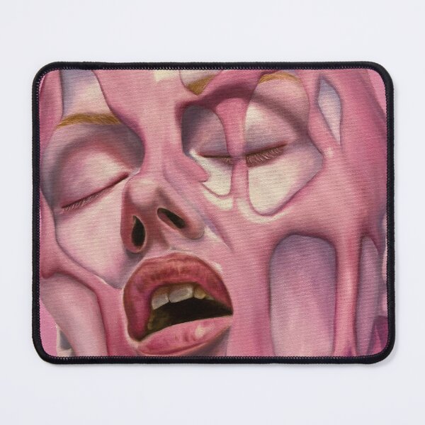 Item preview, Realistic portrait dripping pink liquid designed and sold by Suhhel.