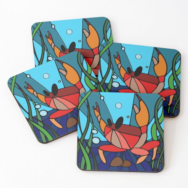Item preview, Ocean Crab | Liuartstudio | Living Mosaic | 01 designed and sold by liuartstudio.