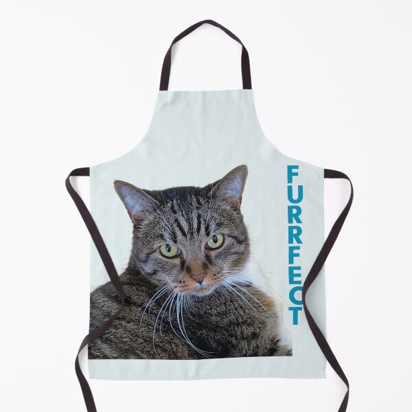 Item preview, Furrfect Calming Tabby Cat Chonk Funny Pet Pun designed and sold by JurateArt-DK.