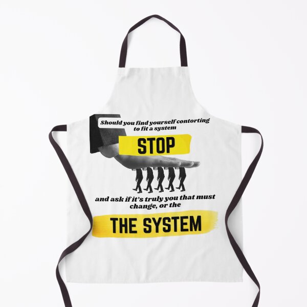 Item preview, The System - Severance Quote designed and sold by Thistle's Castle.