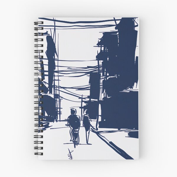 Item preview, Chittagong - Blue Abstract Art designed and sold by shadow-bloom.