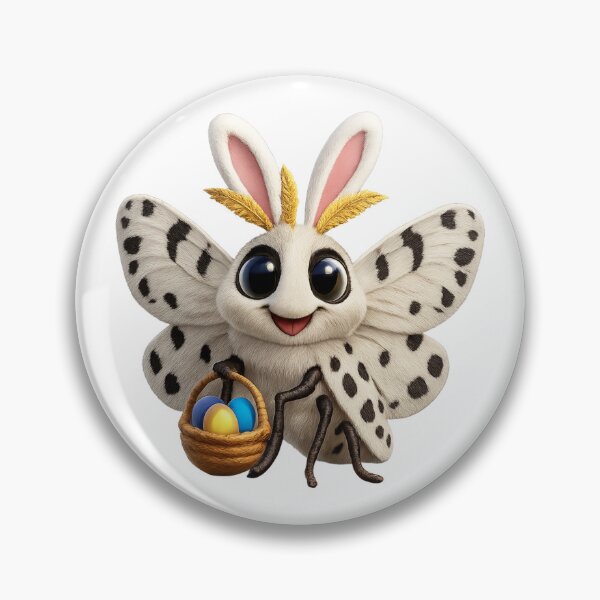 Item preview, Easter Giant Leopard Moth designed and sold by Sillytoe.