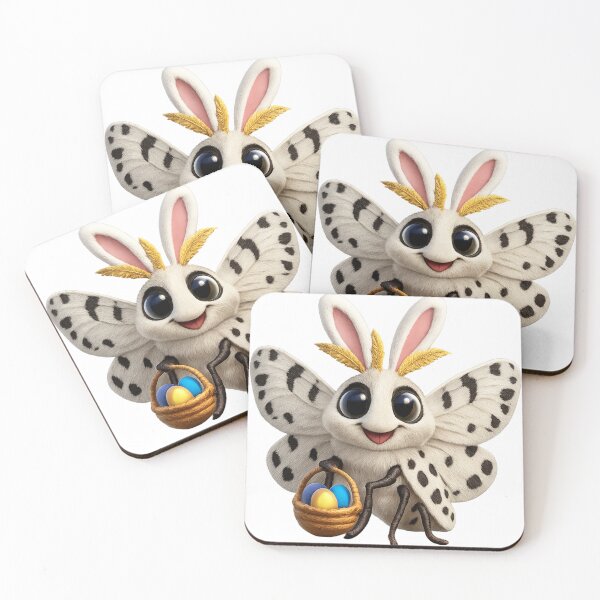 Item preview, Easter Giant Leopard Moth designed and sold by Sillytoe.