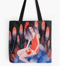 Zodiac - Cancer astrology illustration Tote Bag