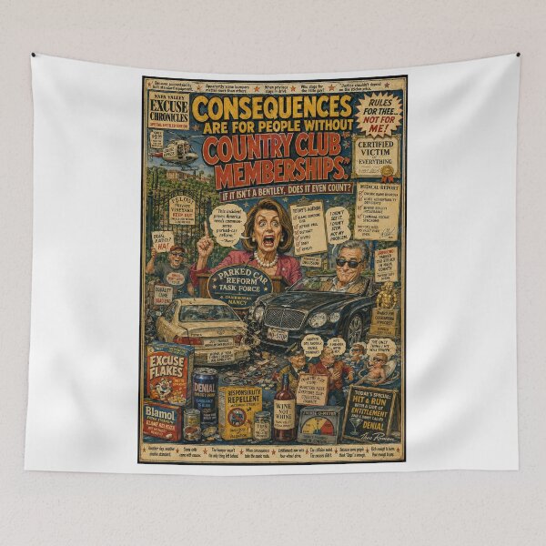 Item preview, Paul Pelosi Hit and Run designed and sold by LoudMouthArt.