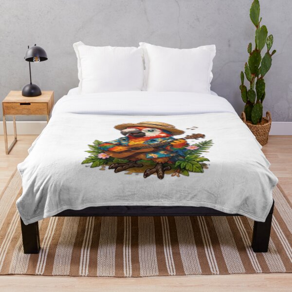Item preview, Tropical Guitar Parrot designed and sold by DailyDoodlesBySumbul.