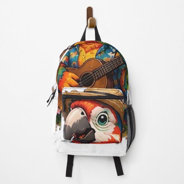Item preview, Tropical Guitar Parrot designed and sold by DailyDoodlesBySumbul.