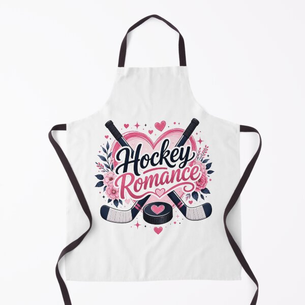 Item preview, Hockey Romance | Cute Hockey Lover Gift | Pink Floral Hockey Stick Puck Heart Design designed and sold by Inkyaccessories.