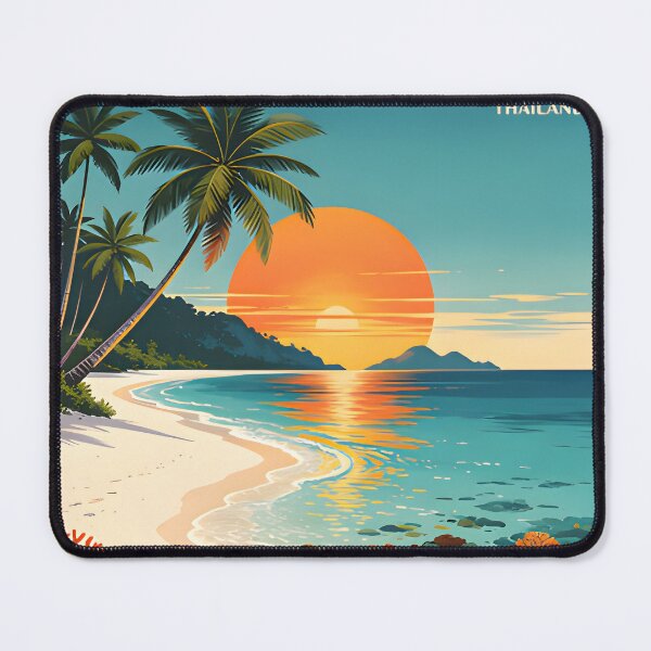 Item preview, Koh Kradan - Thailand Retro Sunset Collection designed and sold by Spirit of Siam.