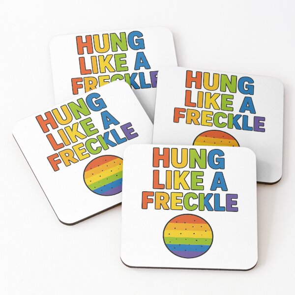 Item preview, HUNG LIKE A FRECKLE! designed and sold by LOST GAY LONDON.