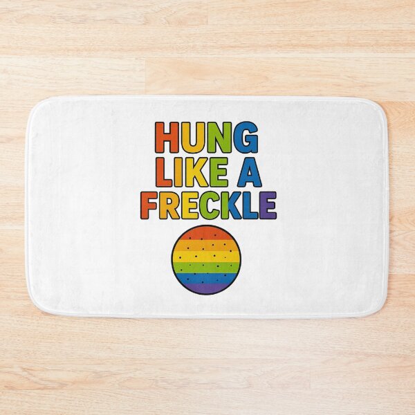Item preview, HUNG LIKE A FRECKLE! designed and sold by LOST GAY LONDON.