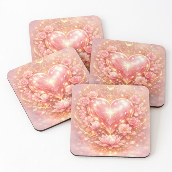 Item preview, Love Bloom Energy — Mystic Floral Heart of Light designed and sold by InfiniteArchive.
