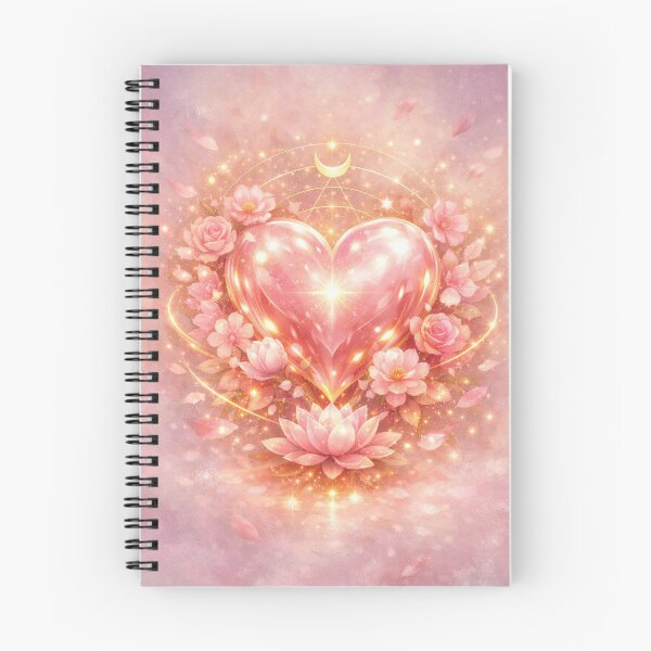 Item preview, Love Bloom Energy — Mystic Floral Heart of Light designed and sold by InfiniteArchive.