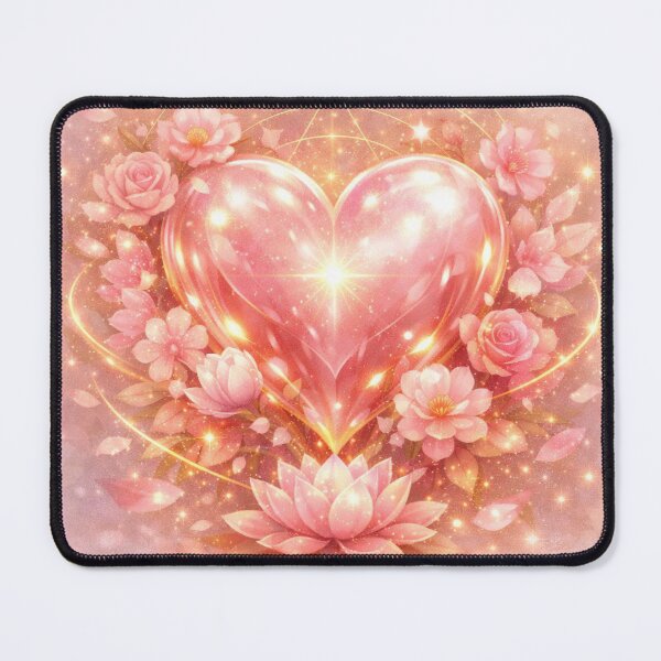 Item preview, Love Bloom Energy — Mystic Floral Heart of Light designed and sold by InfiniteArchive.