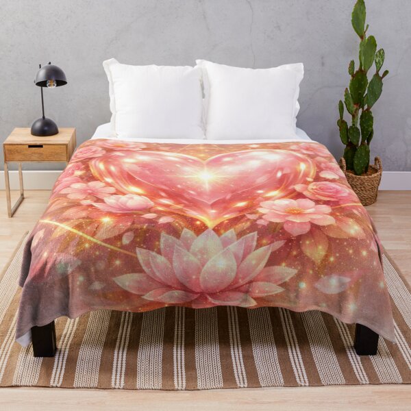Item preview, Love Bloom Energy — Mystic Floral Heart of Light designed and sold by InfiniteArchive.