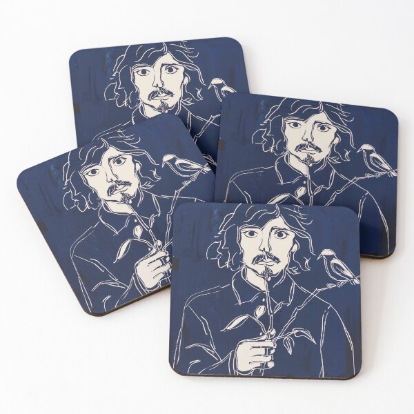Item preview, Christiaan Huygens - Blue Abstract Art designed and sold by shadow-bloom.