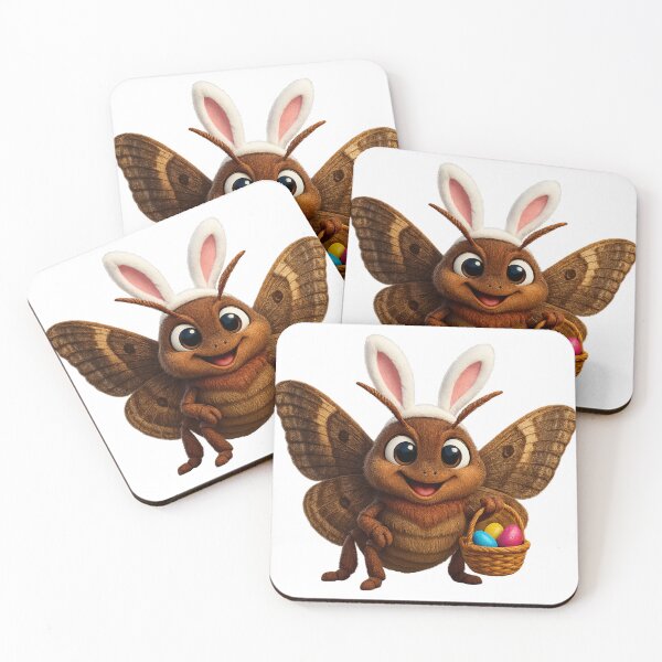 Item preview, Easter Giant Wood Moth designed and sold by Sillytoe.