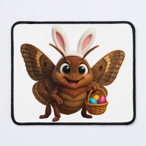 Item preview, Easter Giant Wood Moth designed and sold by Sillytoe.