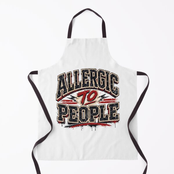 Item preview, Allergic to people designed and sold by BlueBerry45.