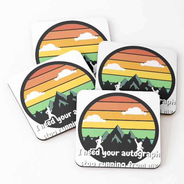 Item preview, Retro Sunset Chasing Big Foot designed and sold by MayaCordalia.