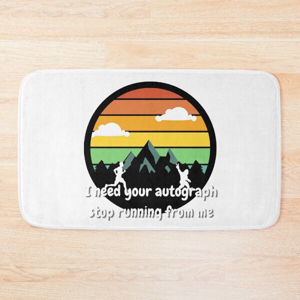 Item preview, Retro Sunset Chasing Big Foot designed and sold by MayaCordalia.