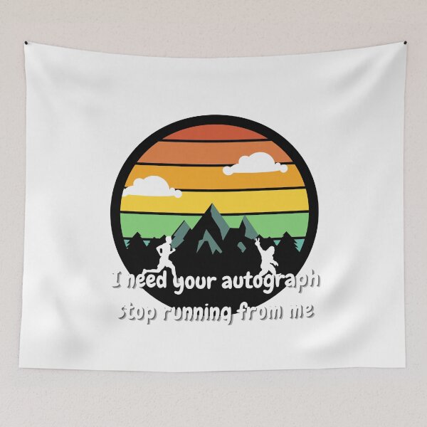 Item preview, Retro Sunset Chasing Big Foot designed and sold by MayaCordalia.