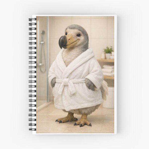 Item preview, Cozy Bathrobe Dodo Bird designed and sold by Sillytoe.